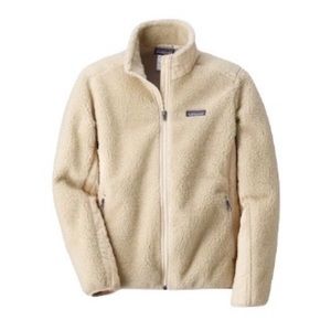 PATAGONIA Oatmeal Retro X Classic Fleece Synchilla Full Zip Jacket Sz M